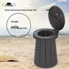Portable Folding Emergency Toilet Commode for Car
