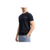 FILA White Series Round Neck Letter Comfortable Casual Short Sleeve T-Shirt Men Tops F11M533102F-NV