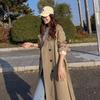 Chic Korean-Style Petite Women's Trench Coat - Autumn 2025 Collection