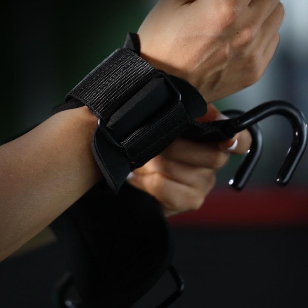 2 Pieces Weightlifting Assistance Hook Supportive for Weightlifters