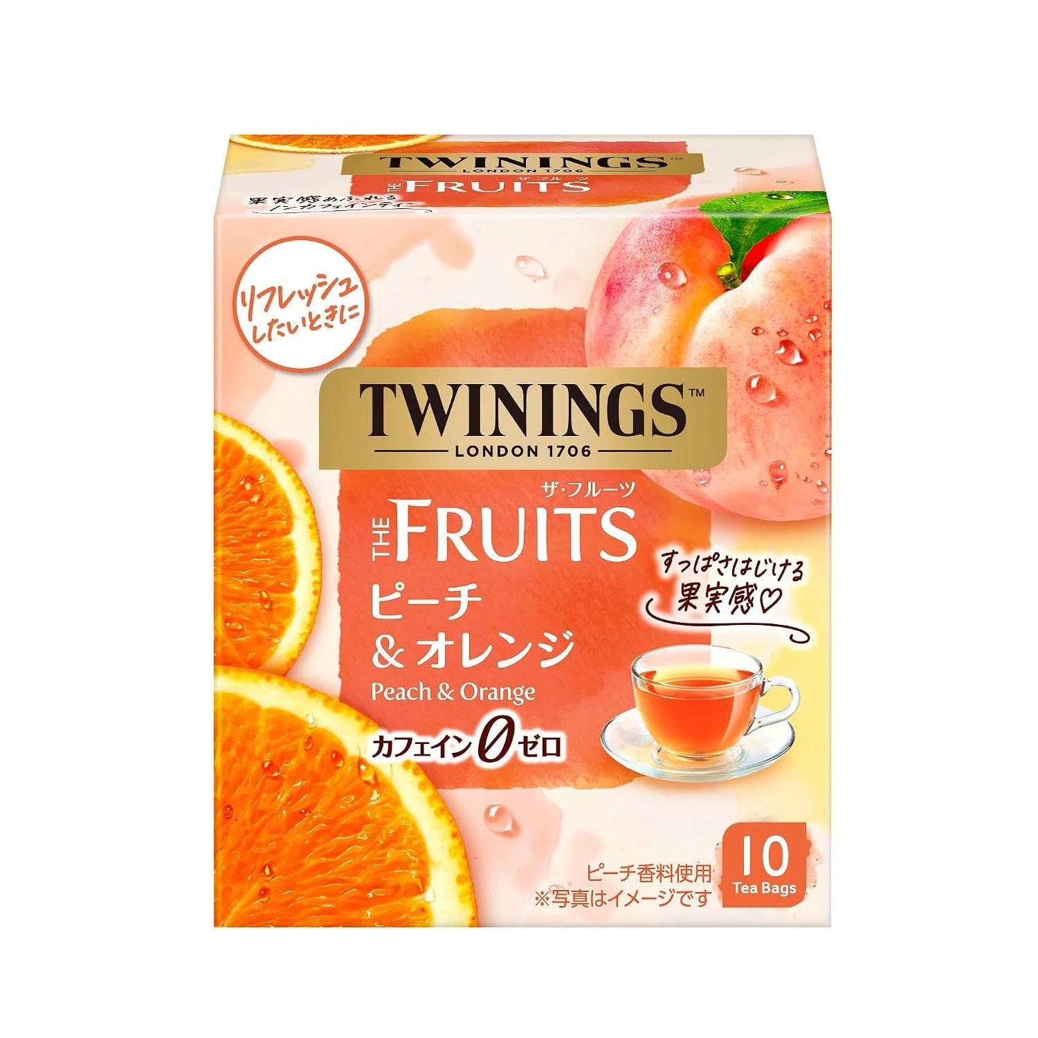 Twinings Fruit Peach Orange 10P