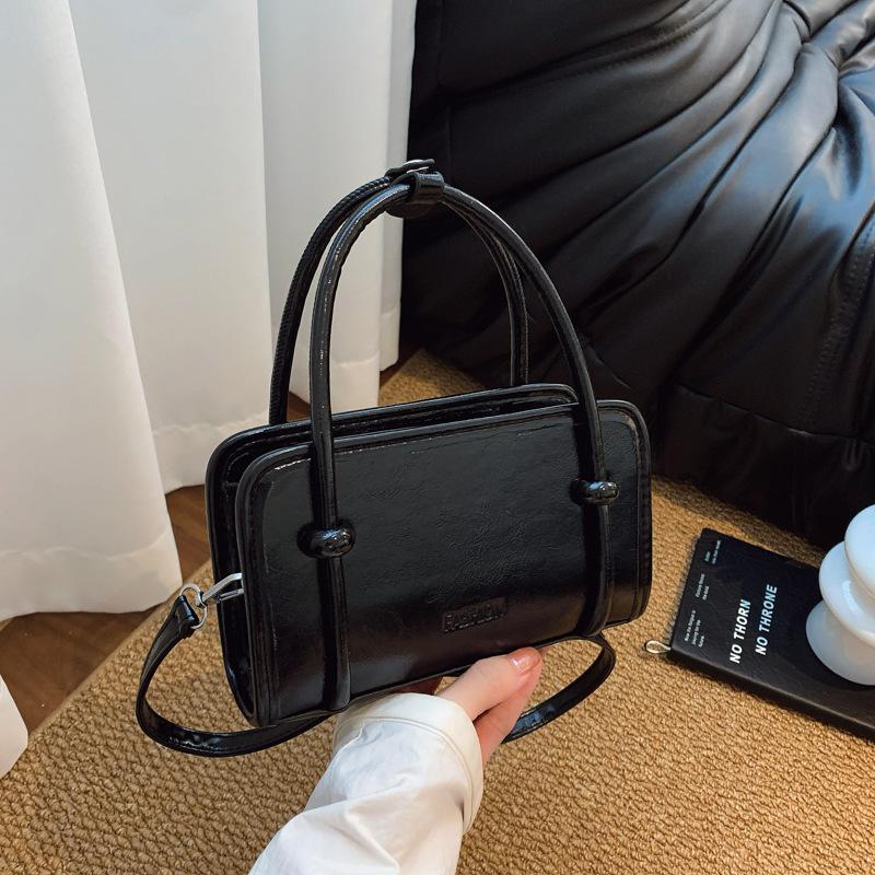 Fashion Trend Handbag Women's New Trend Simple Versatile Small Square Bag Casual Shoulder Bag