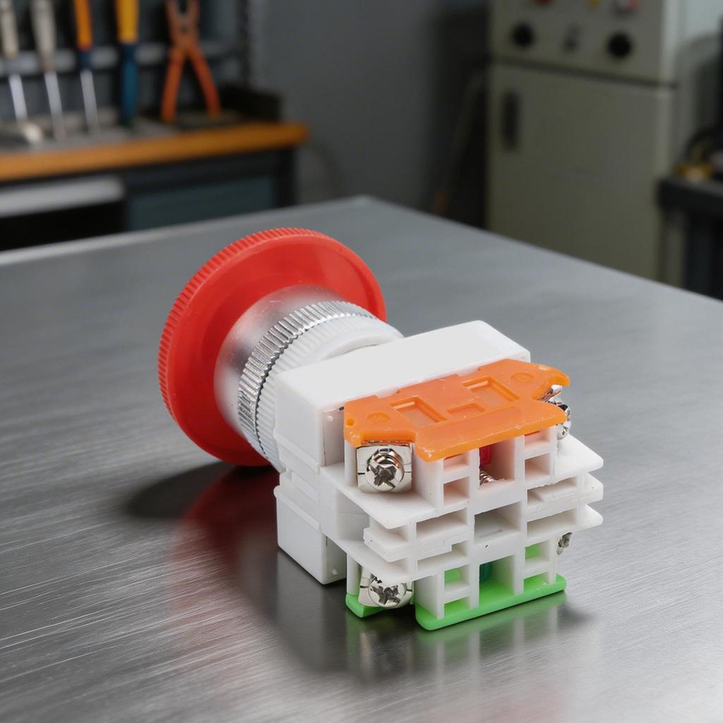 Industrial Control DPST Switch 20,000 Hours Lifespan 3,000,000 Mechanical Lifespan 22mm Opening Size Machine Control