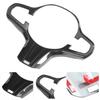Steering Wheel Button Trim Cover Carbon Fiber Style Fits for 5 Series X3 G30 G01 X4 G02