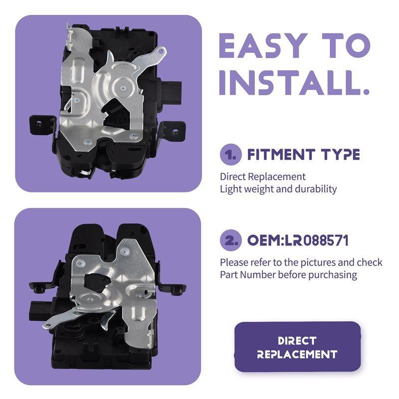 A58X-Tailgate Lock Actuator For Land Rover Freelander Discovery Sport 2017-2024 LR088571 LR065824 Car Trunk Lid Lock Latch