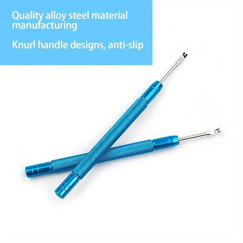 2Pcs Watch Hands Remover Manual Watch Hand Needle Removal Lifting Tool Alloy Steel Watch Repair Tool Accessories for Watchmaker