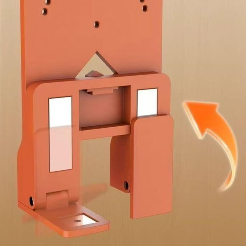 Cabinet Door Hinge Spacer Magnetic Cabinet Door Gaps Positioning Tool With Foldable Guide For Precise Hinge Installation