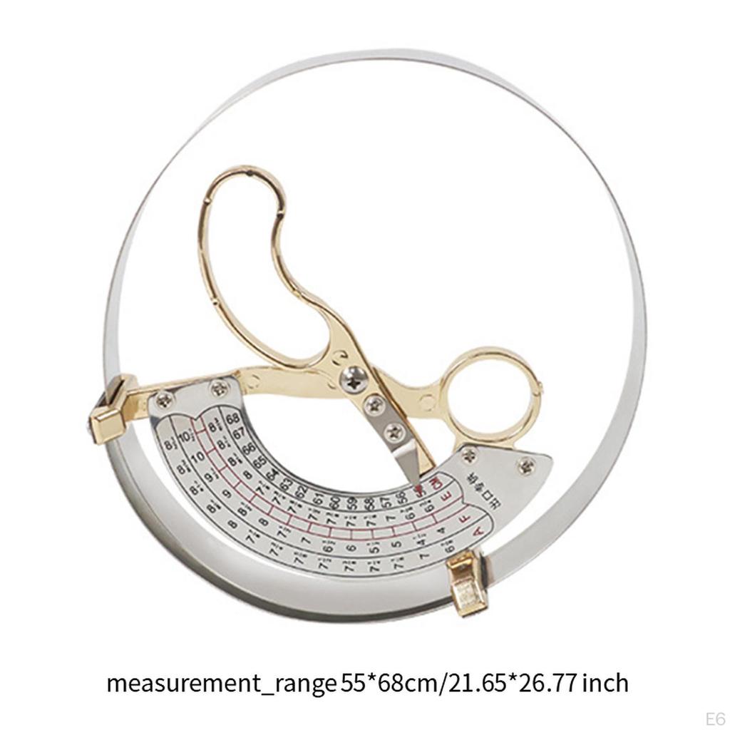Caliper for Hat Measurement Tool, Stainless Steel Cap Size