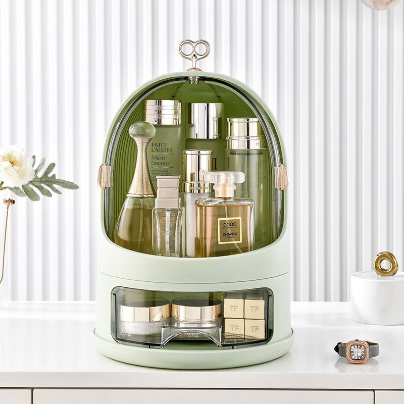 Luxury Cosmetics Storage Box Drawer Type Dust-proof Large Capacity Household Lipstick Skin Care Products Facial Mask Storage Rack
