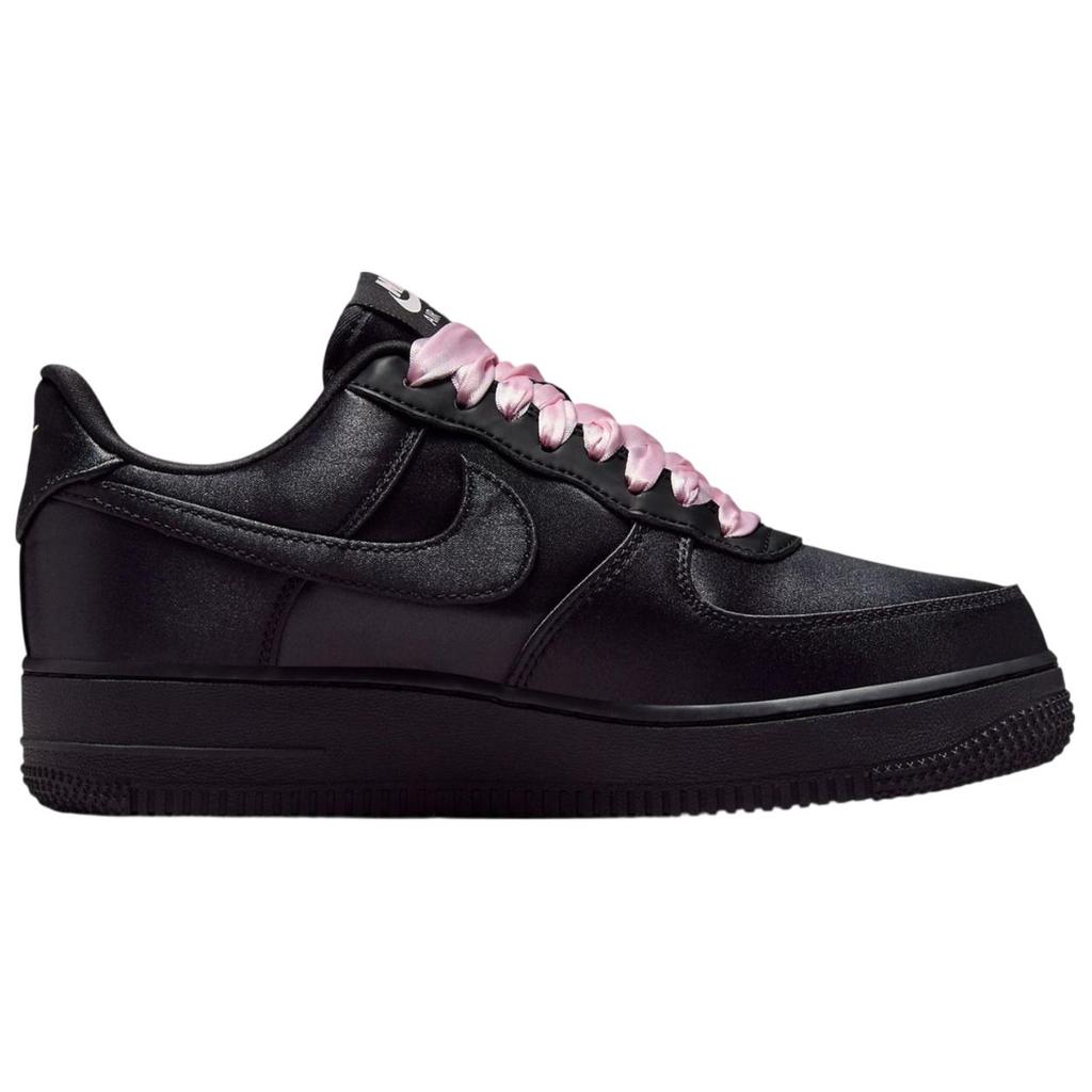 Nike WMNS Air Force 1 Low 07 LV8 Black Satin Pink Foam Shoes IH2034-010
