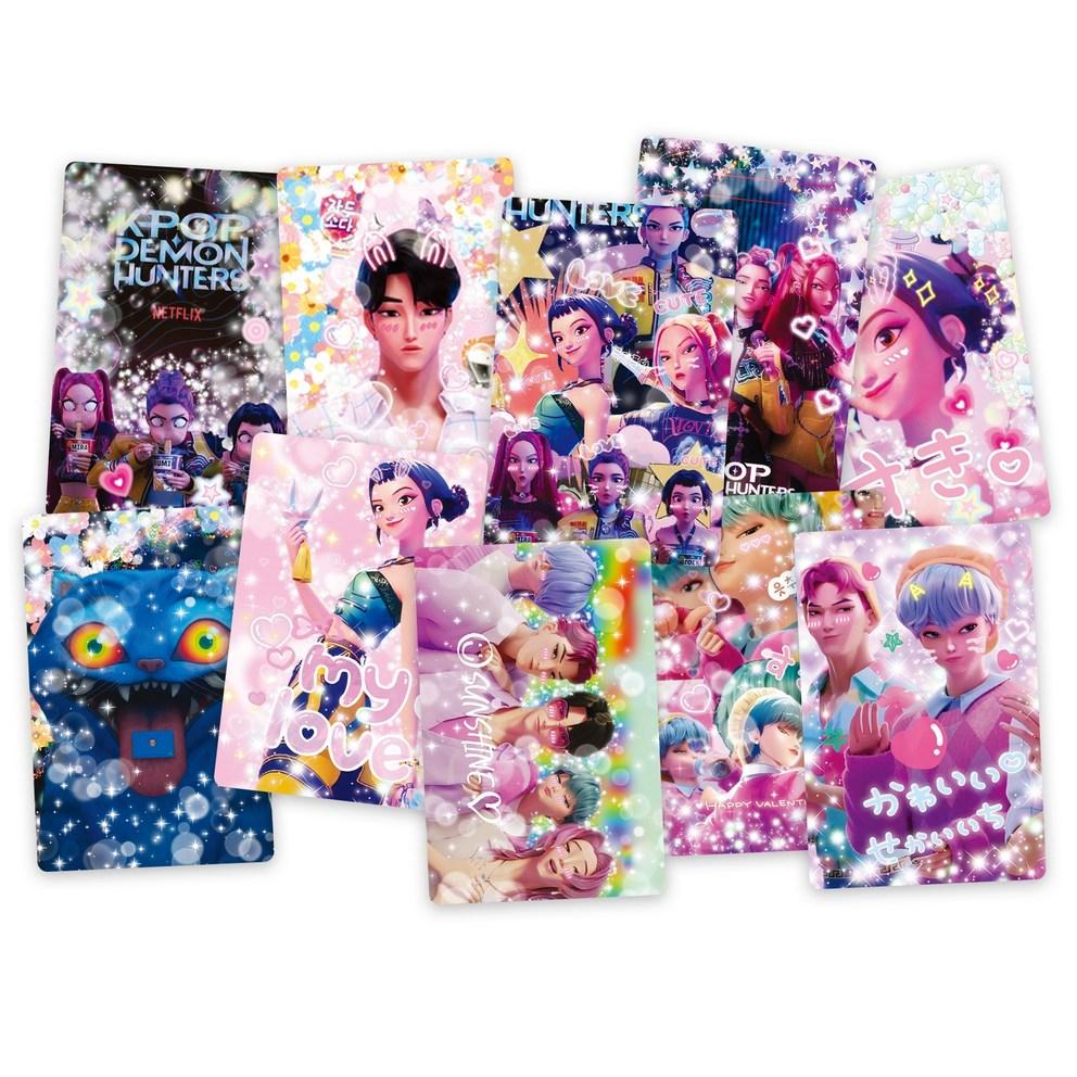 K-pop Demon Hunters Unofficial Sticker Hologram Photocard Kadehun Photocard Goods