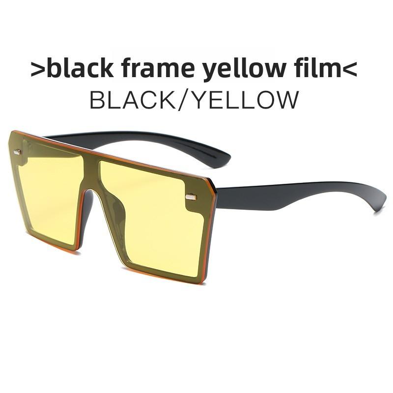 Unisex Retro Square Frame Sunglasses With Uv400 Protection For Outdoor Travel And Fashion Use