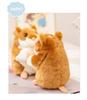 Standing Cute Hamster & Rabbit Plush Toy Backpack Pendant