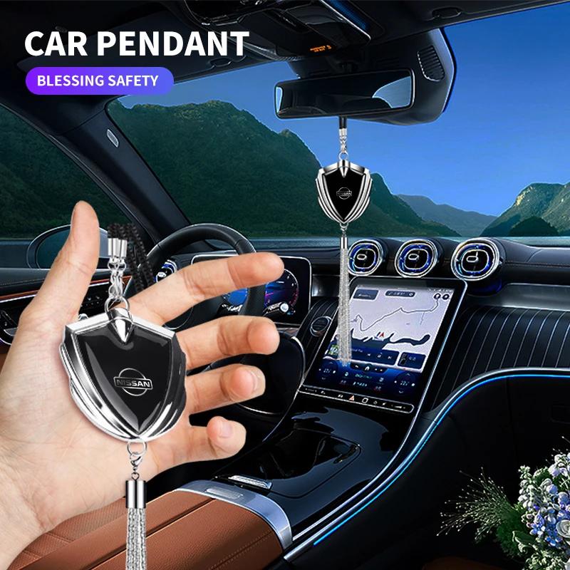 Car Interior Pendant Creative Rearview Mirror Decoration Pendant For Nissan Qashqai J10 J11 Trail Tiida Juke Teana Pulsar Altima