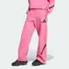 Adidas Z.N.E. True Healing Series FW24 Black Label Loose Fit Sports Casual Pants Women Bottoms Pulse-Magenta JD6412