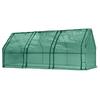 Greenhouse 240 X 90 X 90 Cm, PE Foil, Metal Structure