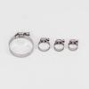 5 PCS Hose Clamp 6-12mm 1/4" 3/8" 304 Stainless Worm Drive  Spring Clip Water Fuel Line Homebrew
