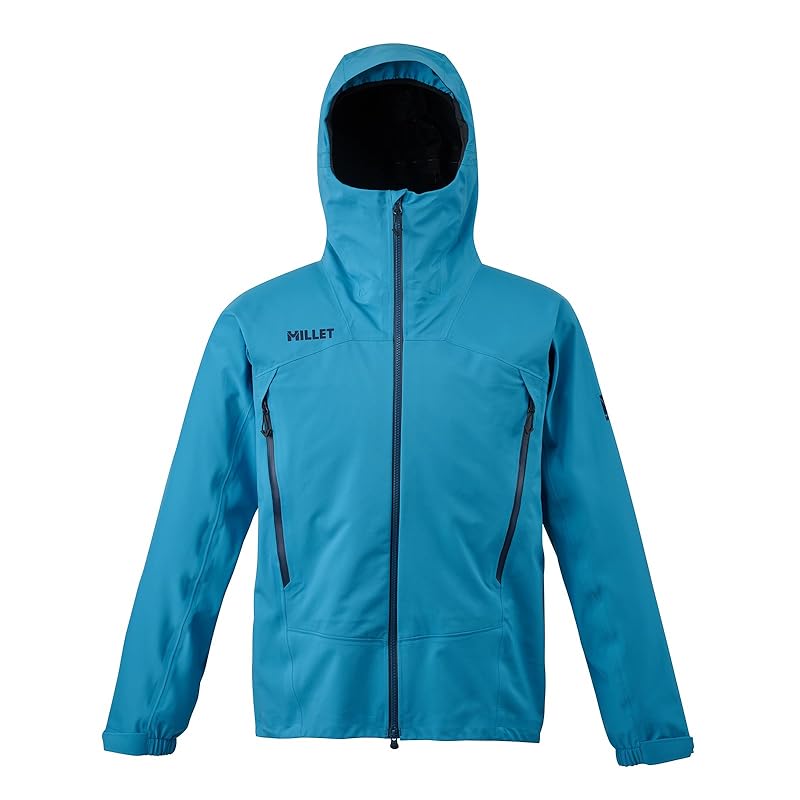

[Millet] waterproof cold weather jacket Typhon worm next stretch jacket MIV03119 men s Messil Blue (NEW) LOGO) S