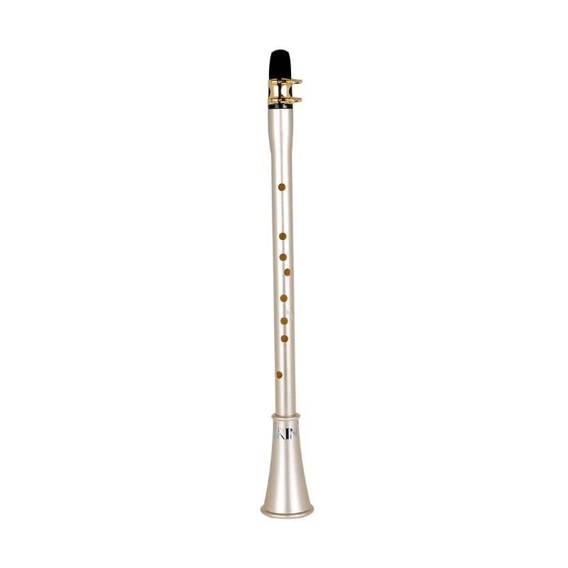 Eb Key Mini Clarinet Sax Simple Compact Clarinet-Saxophone ABS Material Wind Musical Instrument with Carry Bag