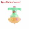 Colored Candy Press Type Rotating Gyroscope With Lighting Function Toy Children