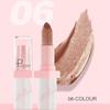 Lila Roter Lippenstift Glitzer Metallischer Lippenstift Hohe Pigmentierung Perlmutt Diamant Matt Lippenstift Nicht an Tasse haftend Langanhaltender Lippenlack Lipgloss