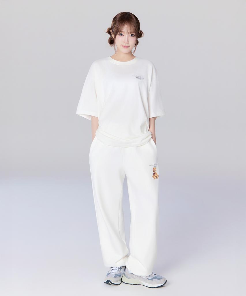 ACME DE LA VIE Ac Bear Basic Logo Zurry Pants (3 Color)