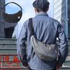 Kojima Jeans Crescent Shoulder Bag RNB-9002N Hickory Free Men's