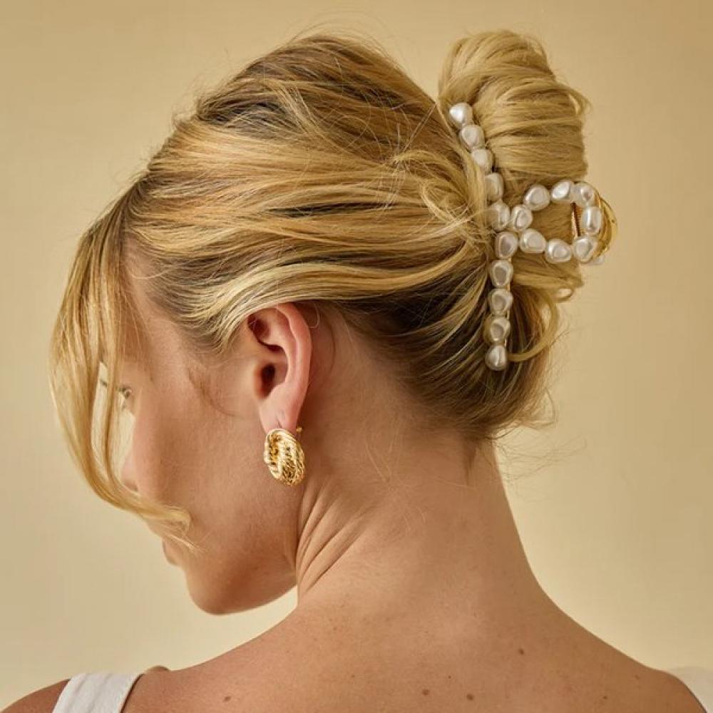So Salt Lurette Ly Aria Pearl Hair Clip Ly4b112002 (00) white