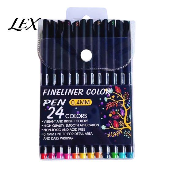 Non Smudging Drawing Pens Fine Point Pen, 0.4mm Ultra-fine Needle Tip, Waterproof Quick-drying Ink Ultra Tip Set, for Professional Illustration