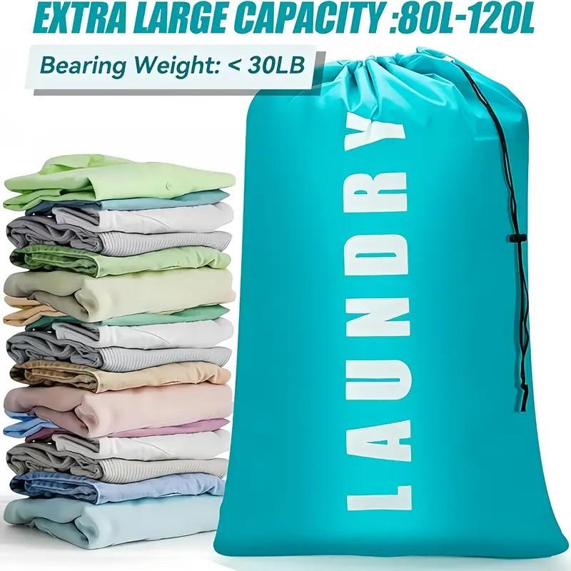 Household Laundry Bag Travel Storage Pouch Machine Washable Dirty Clothes Organizer Wash Drawstring Bag Large Capacity Bag