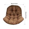 Padded Hanging Basket Chair Cushion Soft Hammock Lounger Seat Pad for Outdoor Garden Patio Balcony Home