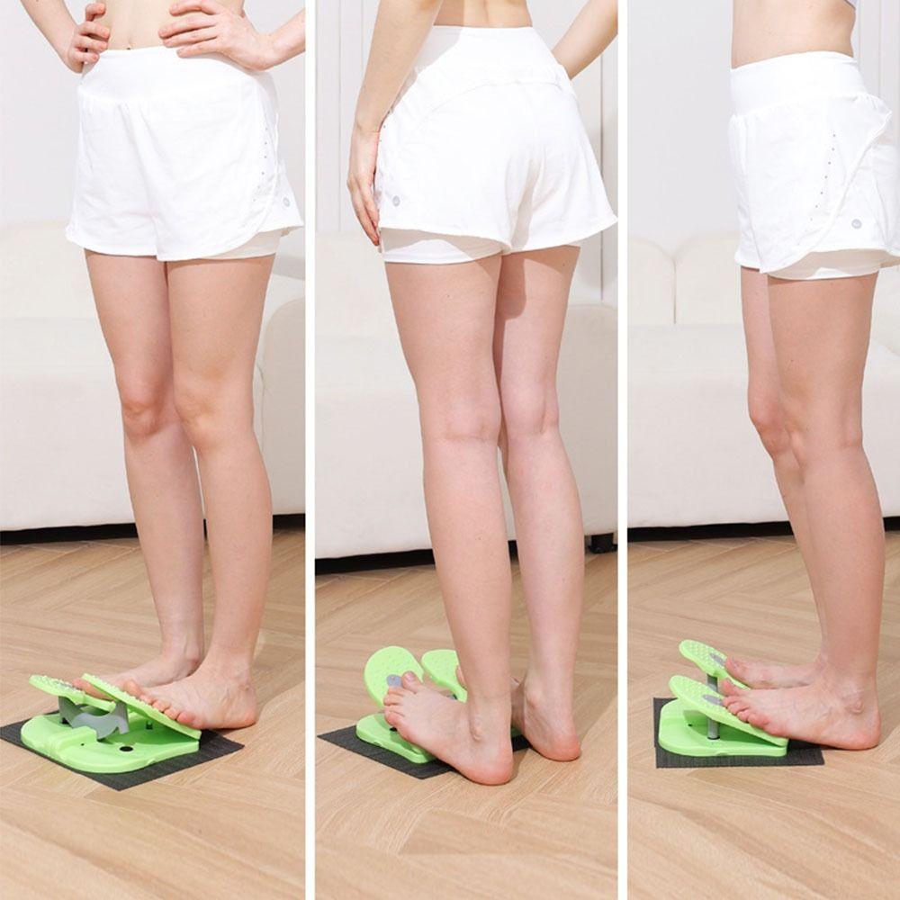 Foldable Mini Foot Pedal Treadmill Non-Slip Calf Stretching Board  Home Workout