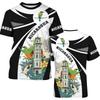 Novel T-shirt Short Sleeved Top Pattern 3D Printing