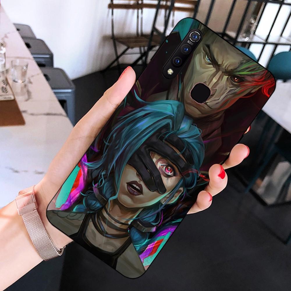 Anime Arcane Jinx-Vi Phone Case For Huawei Y9 6 7 5 Prime Enjoy 7s 7 8 plus 7a 9e 9plus 8E Lite Psmart Shell