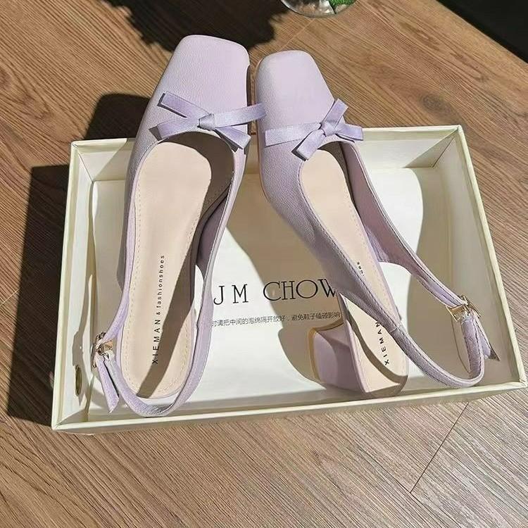 

Босоножки Baotou женские задние пустые 2025 новые летние нежные босоножки Mary Jane в сказочном стиле на высоком каблуке с толстым каблуком 40