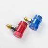 Freon R1234YF/R134A Auto Car Quick Coupler Connector Brass Adapters Air Conditioning Refrigerant Adjustable AC Manifold Gauge