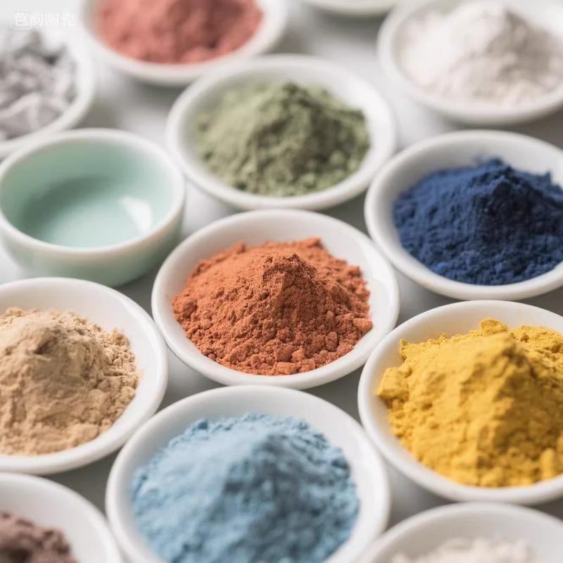 10g Bottled Ceramic Underglaze Colored Powder Never Fade Making Tableware Tea Sets Vases Ornaments Office Supplies 1280℃-1350℃