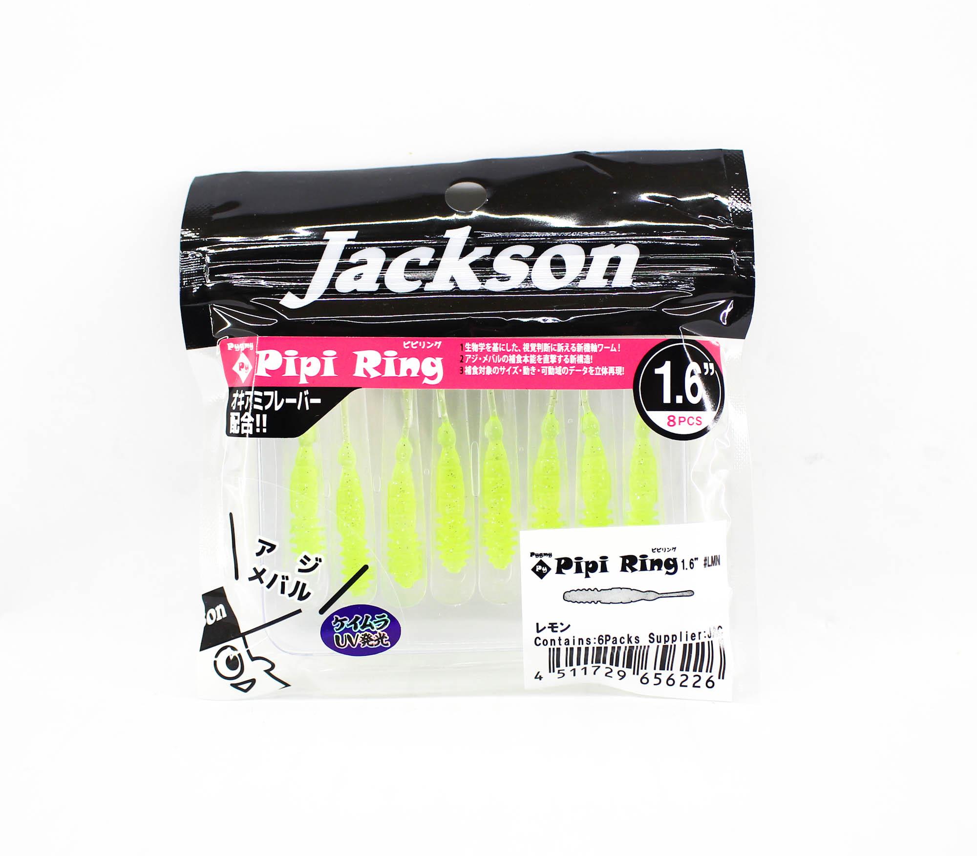 

Jackson Soft Lure Pypipi ring 1,6 дюйма 8 штук в упаковке LMN (6226)