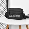 WEIXIER Men's Crossbody Shoulder Bag Messenger Bag Mini Purse Travel Passport Wallet Bag