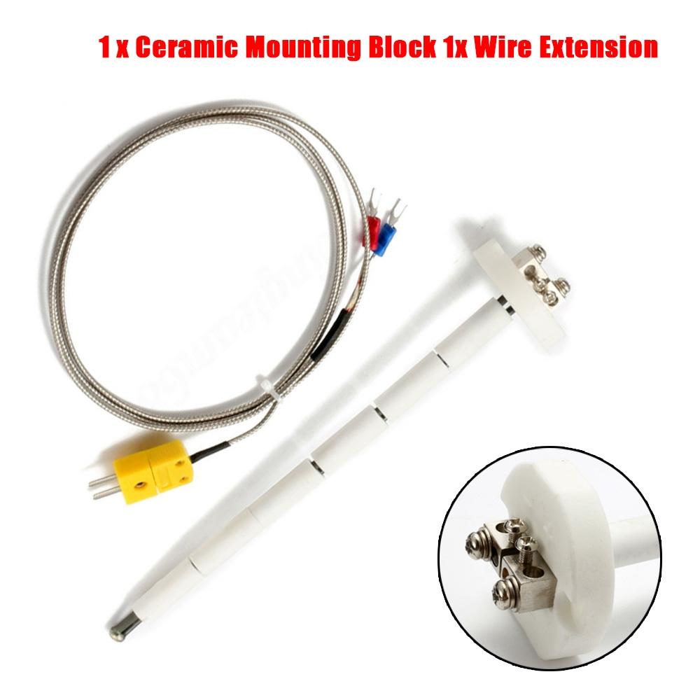 Block Thermocouple Ceramic Kiln Probe F/C 11G High K-Type