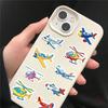 500Pcs/Roll Cartoon Airplanes Kids Rewards Stickers - DIY Scrapbooks Album Decor Sealing Label Decals