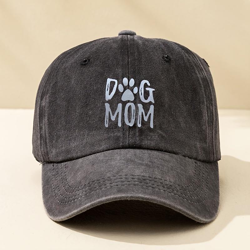 Look Stylish Custom Dog Mom Trucker Cowboy Golf Unisex Sun Hat With Custom Logo High Quality Baseball Hat