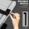 Paper Cutting Tool Metal Blade Machine Paper Cutter With Blade Lock For Cardstock Pos Postcards Crafting Office Supplies