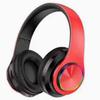 RGB Lighting Noise Cancelling Headphones HIFI Audio Wireless Headphones  Sports Use