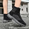 Couples High-top Boots Outdoor Field Practice Shoes Battlefield Combat Training Work Boots Walking Hiking Casual Sports Shoes