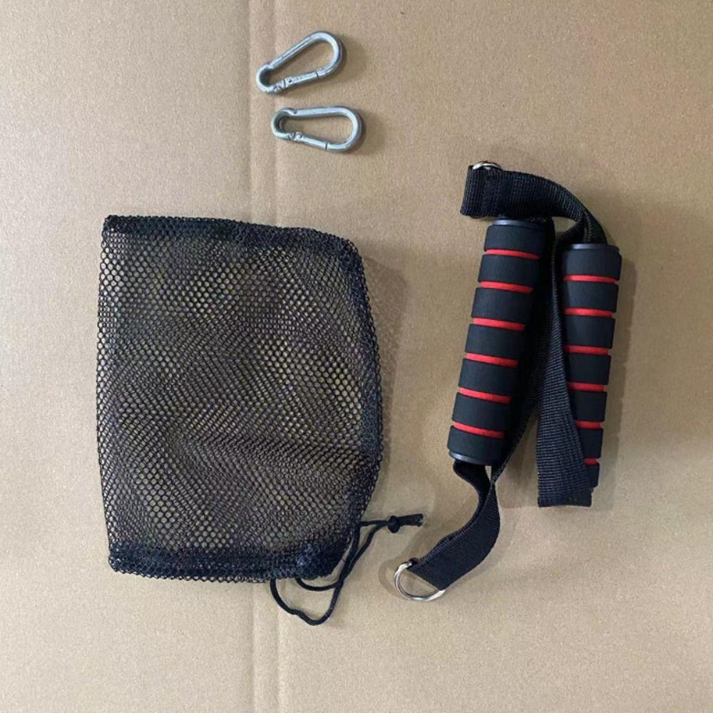 Foam Handle D-Ring Metal Gym Handles Grip Metal Pull Rope Handle Handle with Hook  Gymnasium