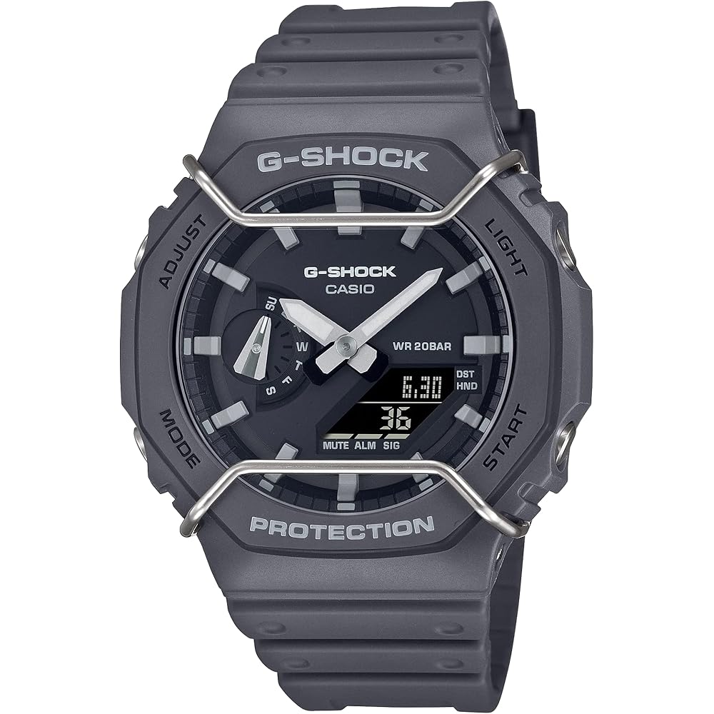 Casio G-Shock GA-2100PTS-8A Men s Watch Gray Analog Digital Waterproof