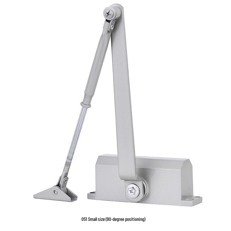 Automatic Stainless Steel Door Closer with Fire Door Buffer, 35kg Capacity