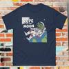 PEPE Frog To The Moon T-Shirt Adult Unisex Gifts for Meme Lovers Fans Internet Culture Enthusiasts Day Summer Casual Cotton Tees