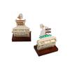 Miniature Art Ornament Perpetual Date Calendar Rotating Desk Calendar  Desk Decoration